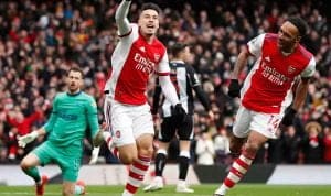 Arsenal Bungkam Newcastle United 2-0