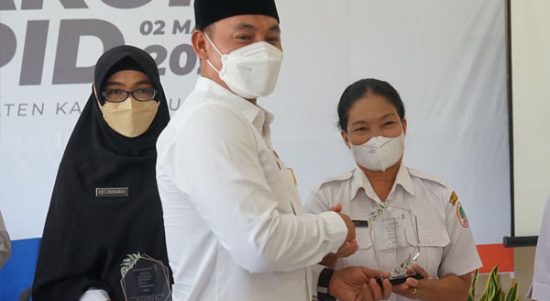 Wakil Bupati Kapuas Hulu Wahyudi Hidayat saat membuka rakor PPID Kabupaten Kapuas Hulu 2022