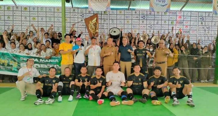 Tim futsal Sekretariat Daerah (Setda FC). (Foto: Adi LC)