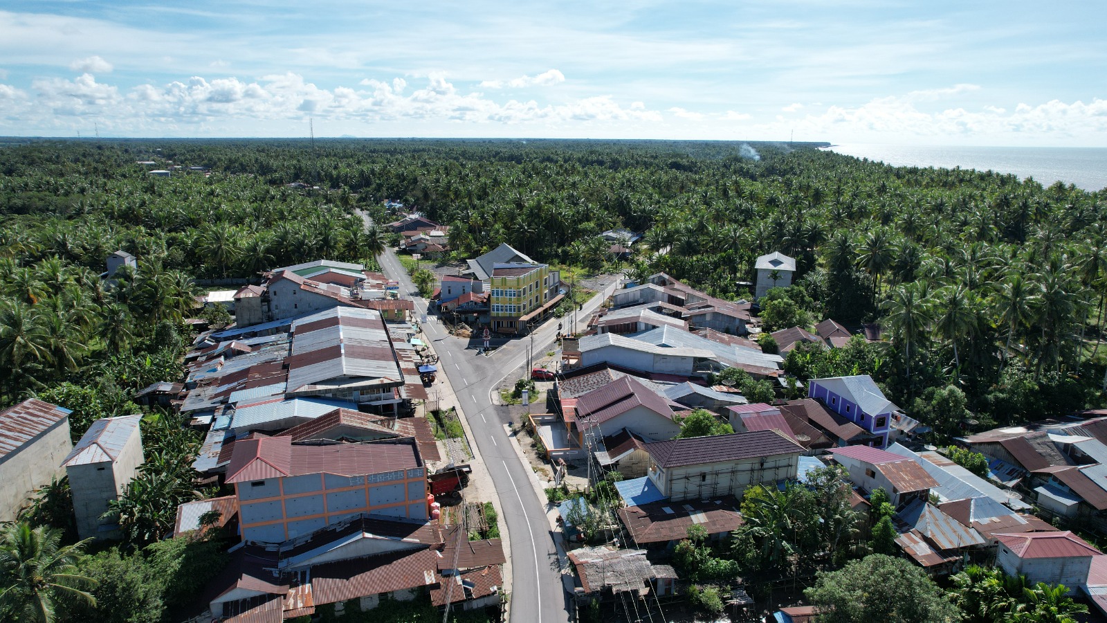 Kondisi jalan provinsi di Kalbar. (Foto: PUPR)