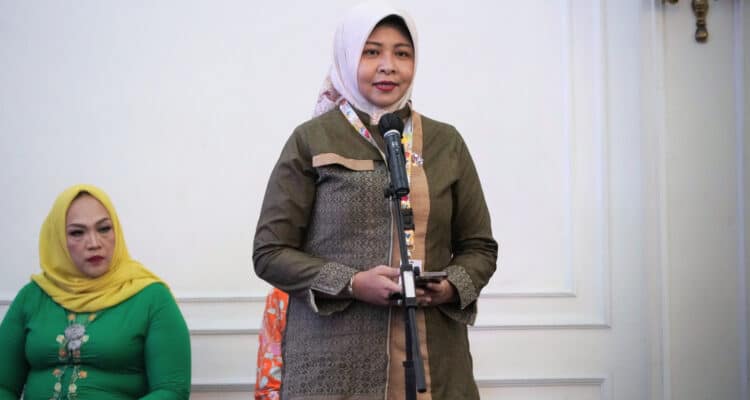 Penjabat (Pj) Ketua Tim Penggerak Pemberdayaan dan Kesejahteraan Keluarga (TP-PKK) Provinsi Kalbar, Windy Prihastari Harisson. (Foto: Biro Adpim For KalbarOnline.com)