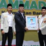 Pj Gubernur Kalimantan Barat, Harisson menghadiri pengukuhan Pimpinan Wilayah (PW) Pemuda Muhammadiyah Kalimantan Barat periode 2023 - 2027. (Foto: Biro Adpim For KalbarOnline.com)