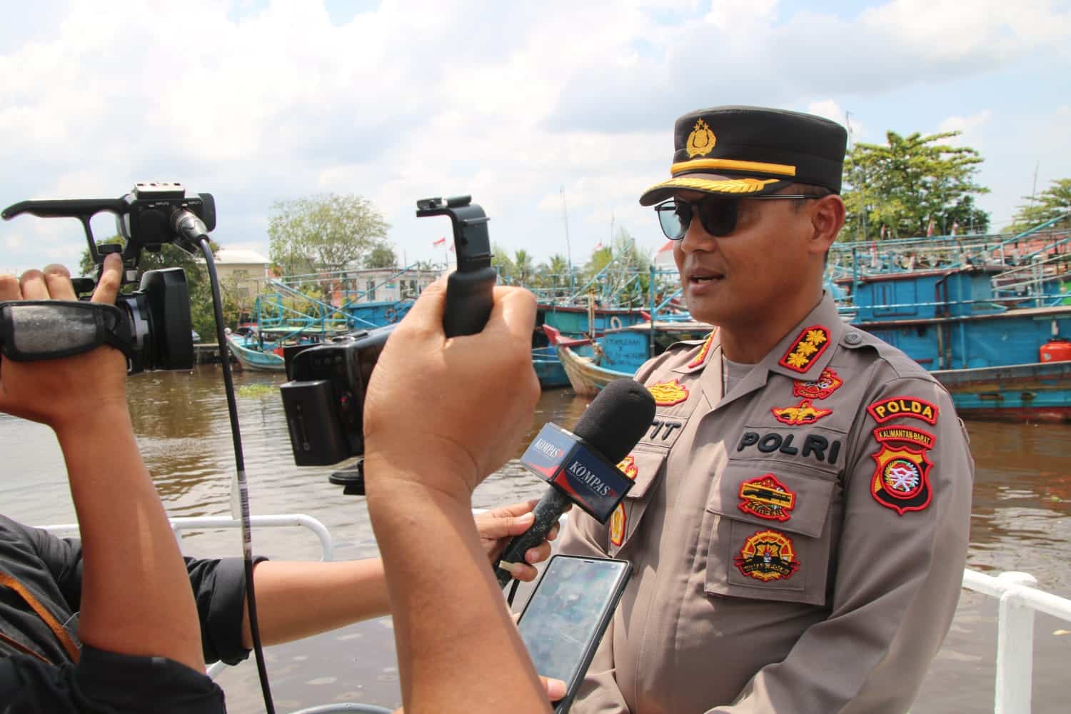 Polda Kalbar jamin kenetralan anggotanya dalam pemilu 2024. (Foto: Jauhari)