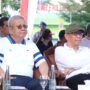 Mantan Gubernur Kalbar Sutarmidji saat menghadiri peresmian GOR Terpadu Ayani Pontianak