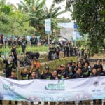 Program Green Employee Involvement Bersih-Bersih Sungai Besar Banjarbaru diikuti oleh 215 relawan dari pegawai PLN UIP3B Kalimantan, petugas kebersihan DLH, Pekerja Sosial Masyarakat kota Banjarbaru dan warga sekitar bantaran sungai