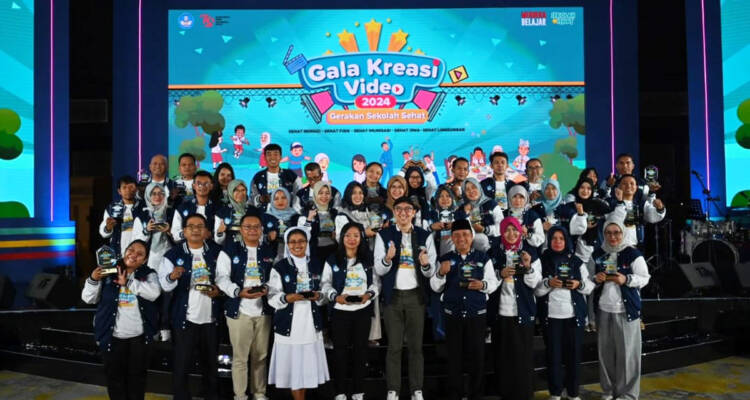 SPNF SKB Pontianak Raih Juara I Nasional dalam Gala Kreasi Video Sekolah Sehat 2024