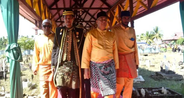 Pj Bupati Kubu Raya, Syarif Kamaruzaman, menghadiri Haul Agung Raja Kubu ke-236 yang digelar di Halaman Keraton Kubu