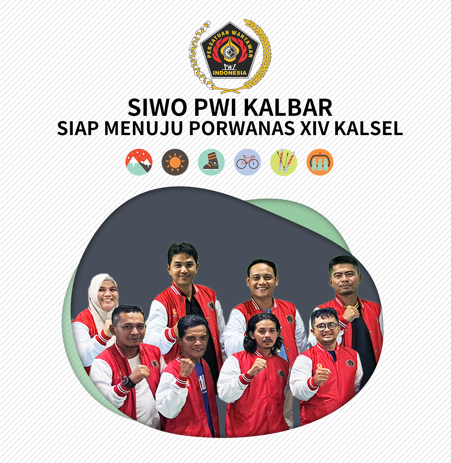 SIWO PWI Kalbar siap menuju PORWANAS Kalsel 2024