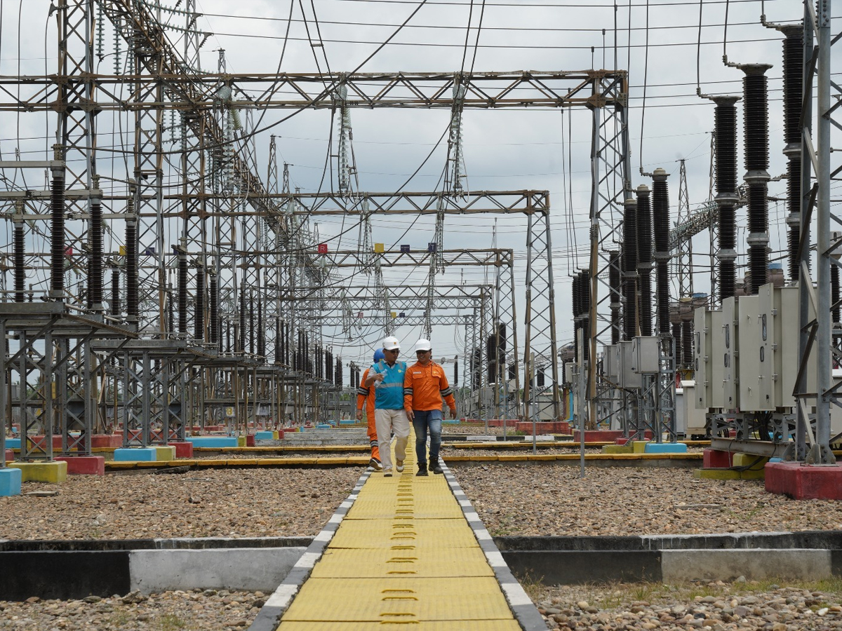 PLN Pastikan Pasokan Listrik di Gardu Induk Seberang Barito Semakin Andal