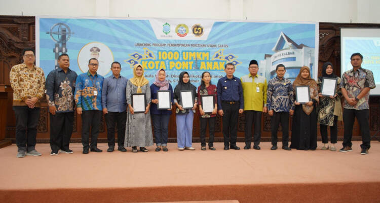 UMKM Pontianak, program perizinan gratis, Bank Kalbar, perizinan usaha UMKM, pendampingan UMKM Pontianak