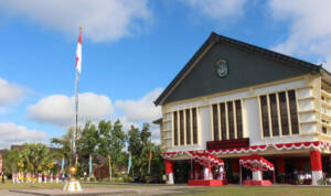 Tampak depan gedung Kantor Bupati Sekadau