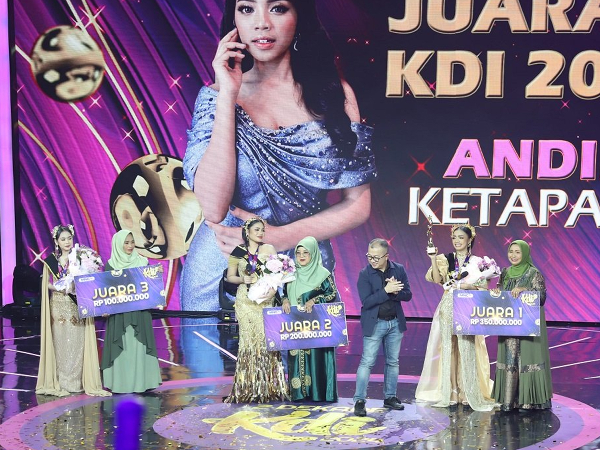 Andin juara KDI 2024, Kontes Dangdut Indonesia 2024, Putri daerah asal Ketapang