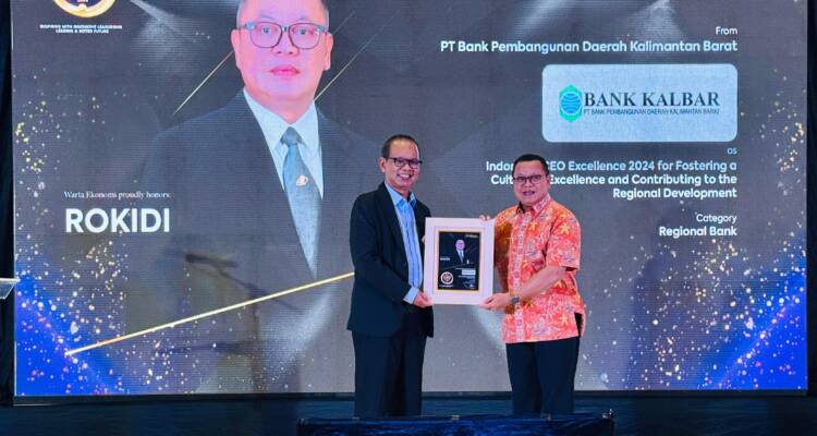 Indonesia CEO Excellence Award 2024, Bank Kalbar, Rokidi