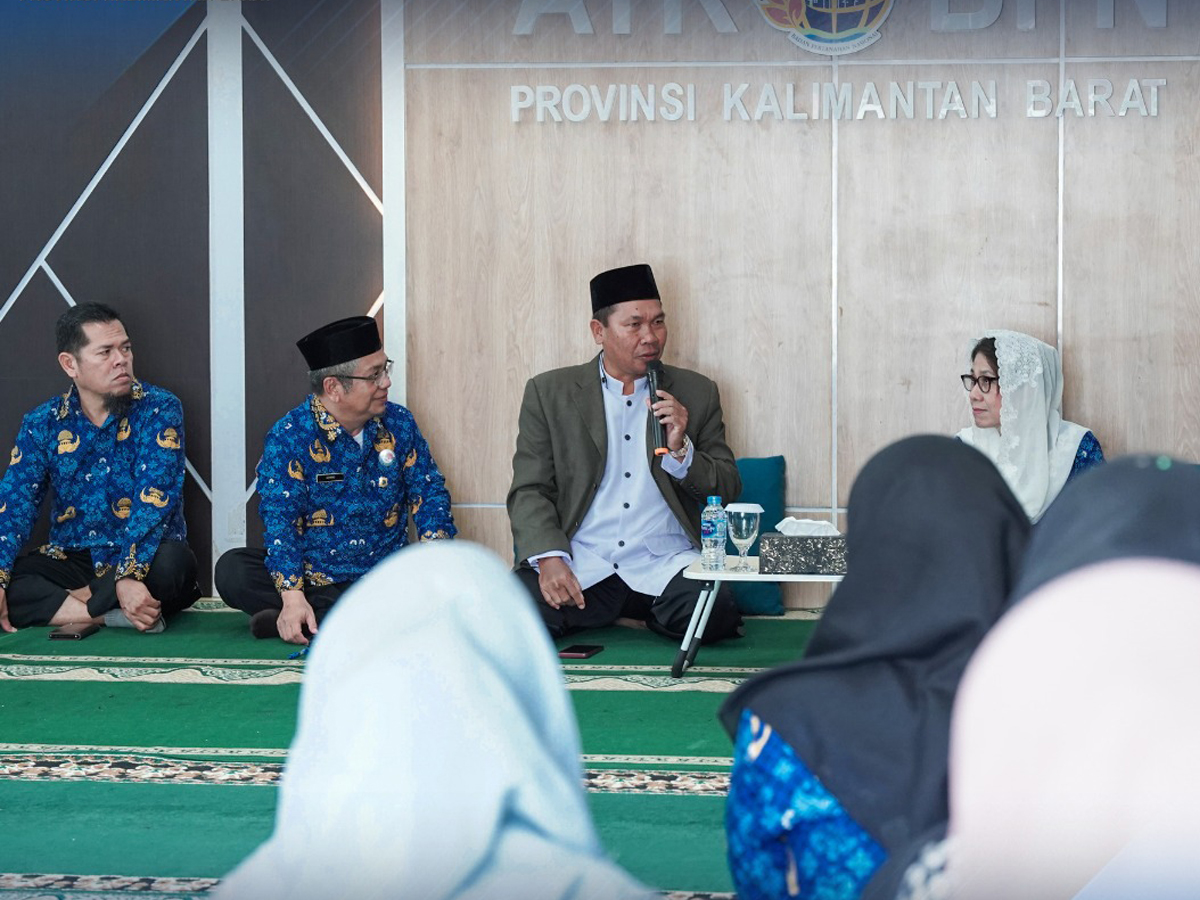 BPN Kalbar Gelar Siraman Rohani Jelang Ramadhan, Pegawai Dimotivasi Tingkatkan Keimanan