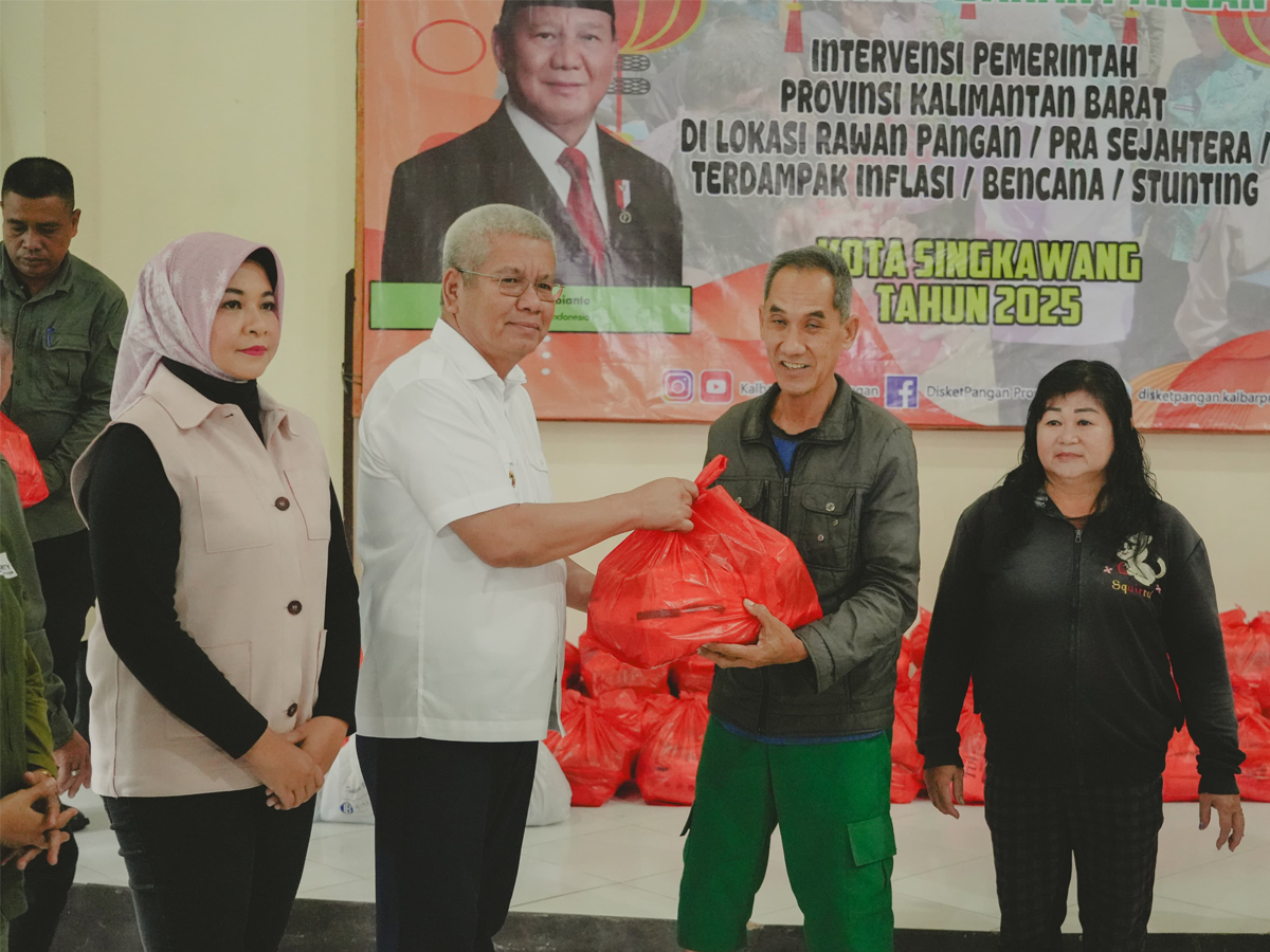 HUT Pemprov Kalbar 68 tahun, bantuan warga terdampak banjir Kalbar, Harisson Singkawang, bantuan pangan Pemprov Kalbar, stunting Kalbar, PJ Gubernur Kalbar, HUT ke-68 Pemprov Kalbar