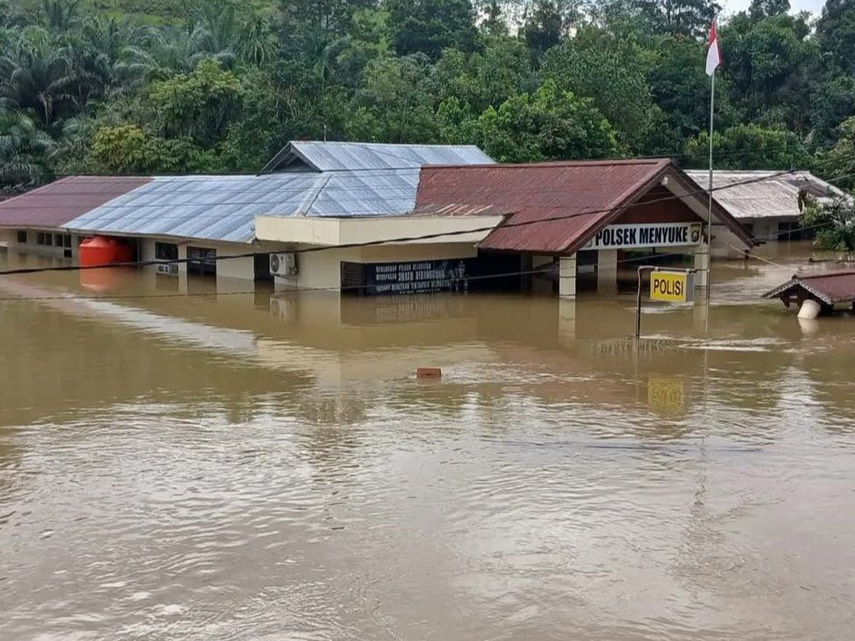 Banjir Landak Kalimantan Barat