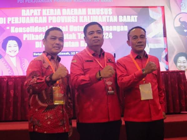 Ria Norsan, retret kepemimpinan, PDIP, Megawati Soekarnoputri, Pilgub Kalbar 2024, Prabowo Subianto, politik Kalimantan Barat.