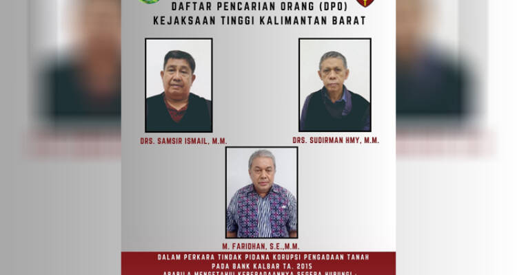 bank, dugaan korupsi, bank kalbar, kejati kalbar