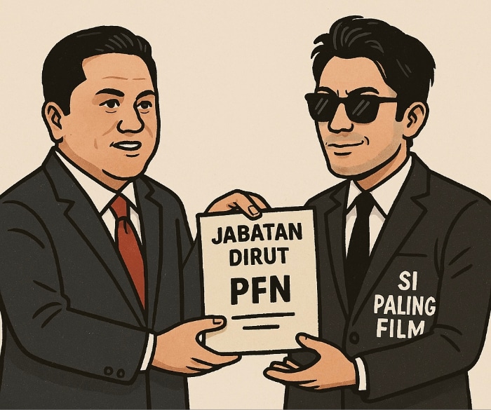 Ifan Seventeen, Dirut PFN, PFN Indonesia, penunjukan kontroversial BUMN, Erick Thohir Ifan, jabatan balas budi, jabatan publik, sineas Indonesia, Joko Anwar, Mira Lesmana, kritik penunjukan Ifan PFN